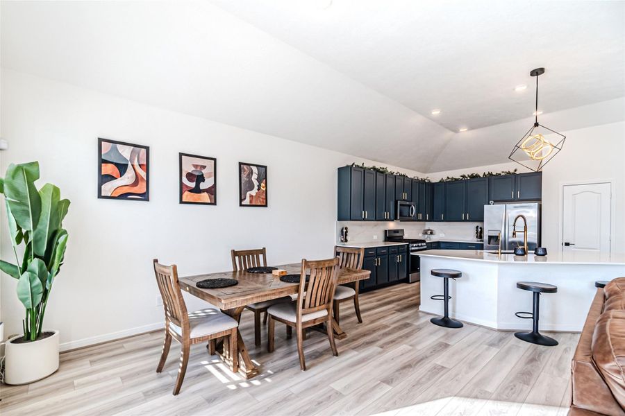 Furnished interior view inside a new home in , Cypress (Image 9). Furnished interior view inside a new home in , Cypress (Image 9).