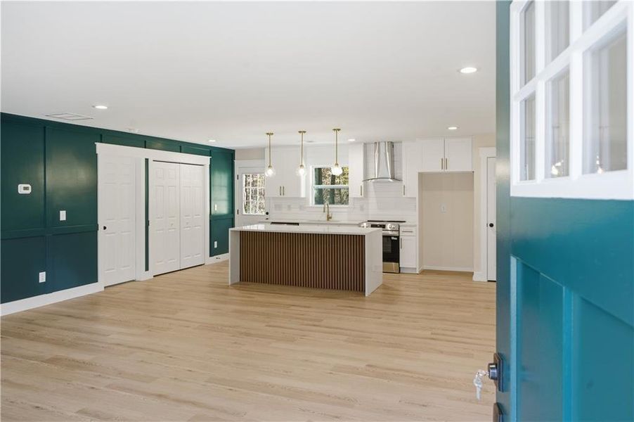 Furnished interior view inside a new home in , Cartersville (Image 13).