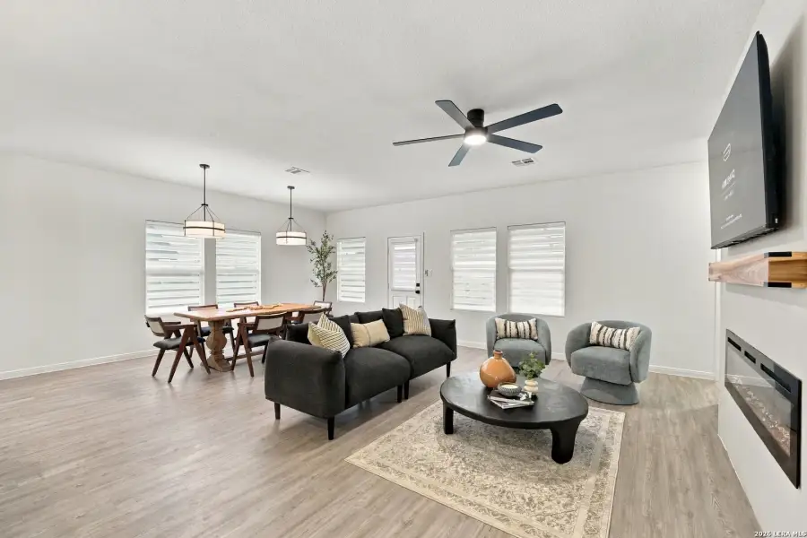 Furnished interior view inside a new home in Sage Meadows, St. Hedwig (Image 8).
