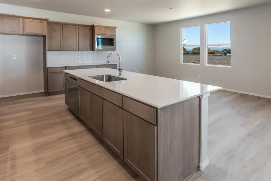 Furnished interior view inside a new home in Trailside, Timnath (Image 15).