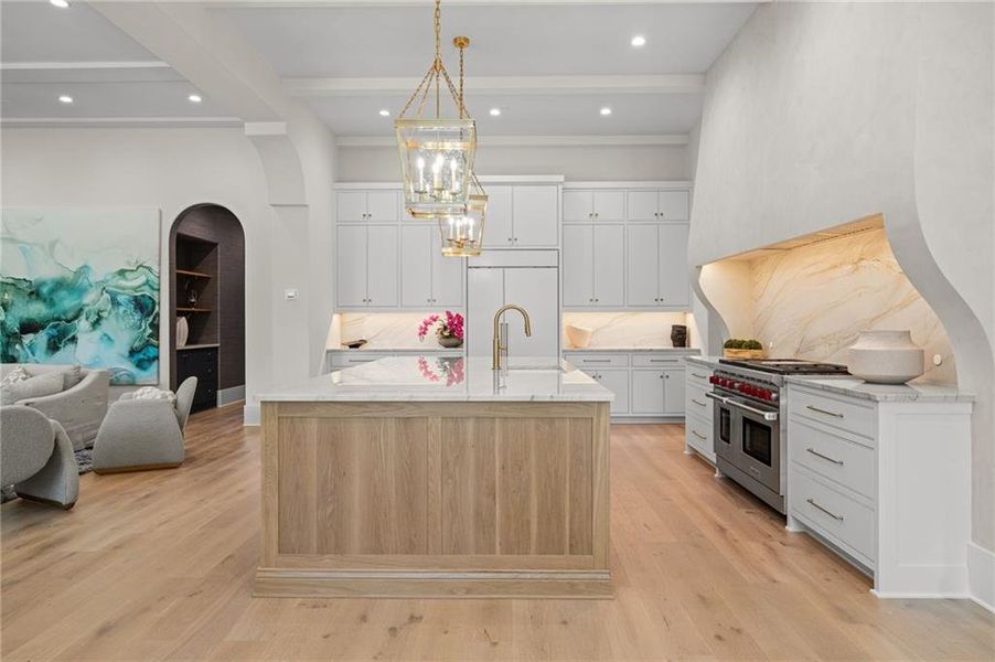 Furnished interior view inside a new home in , Brookhaven (Image 7).