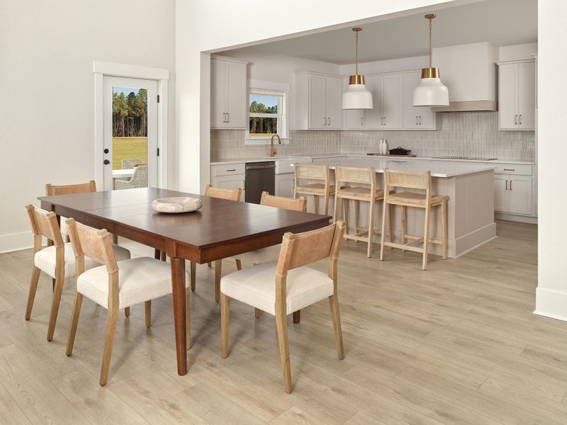 Furnished interior view inside a new home in , Ravenel (Image 10). Furnished interior view inside a new home in , Ravenel (Image 10).