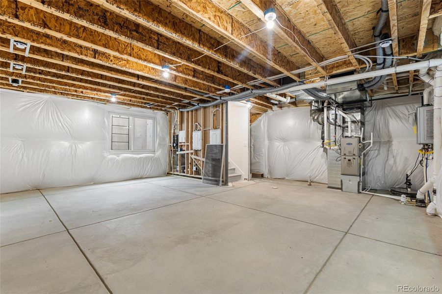 In-progress construction of a new home in Sterling Ranch Apex Collection, Littleton, CO (Image 24).