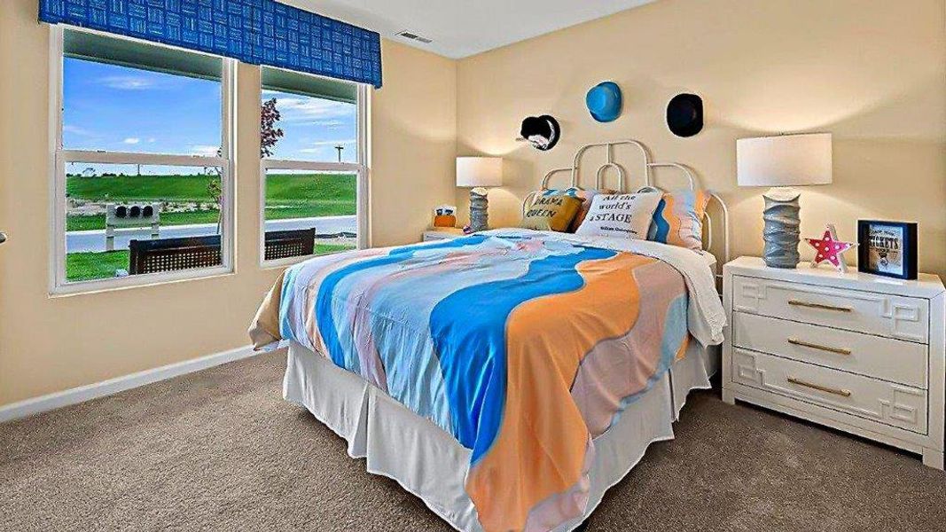 Representative furnished interior of a home built from the Chatham by D.R. Horton in Ruskin Preserve, Ruskin (Image 23).