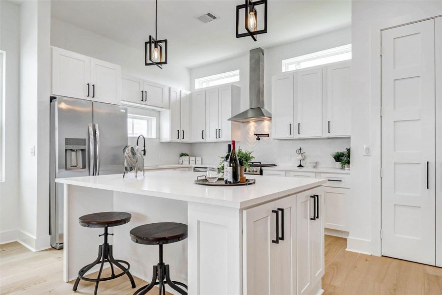 Furnished interior view inside a new home in , Houston (Image 16). Furnished interior view inside a new home in , Houston (Image 16).