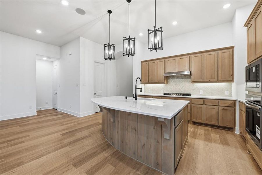 Furnished interior view inside a new home in Pecan Square: 50ft. lots, Northlake (Image 4).