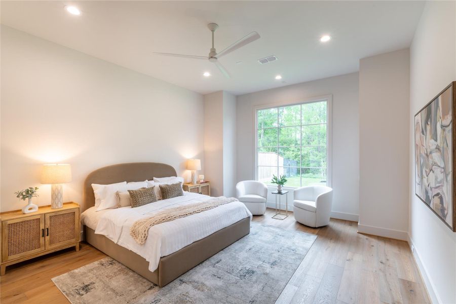 Furnished interior view inside a new home in , Spring (Image 14).