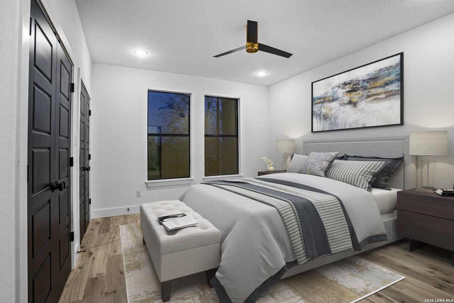 Furnished interior view inside a new home in , San Antonio (Image 19).