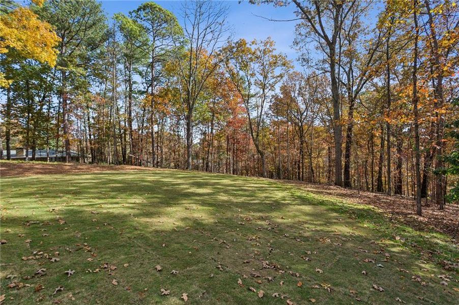 Exterior details and patio area of a home in , Marietta (Image 34). Exterior details and patio area of a home in , Marietta (Image 34).