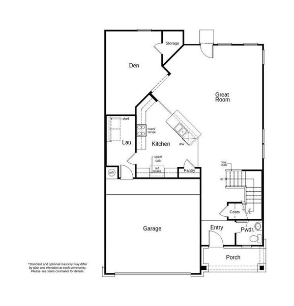 This floor plan features 3 bedrooms, 2 full baths, 1 half bath, and over 2,500 square feet of living space.