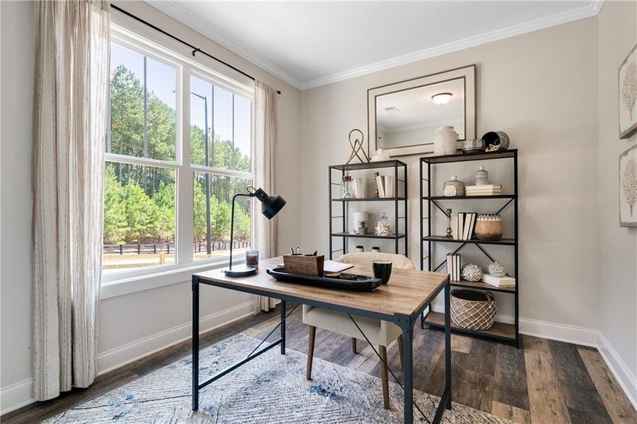 Furnished interior view inside a new home in , Villa Rica (Image 8).