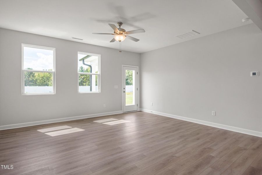 Spacious, unfurnished interior of a new home in Woodland Crossing, Zebulon (Image 13).