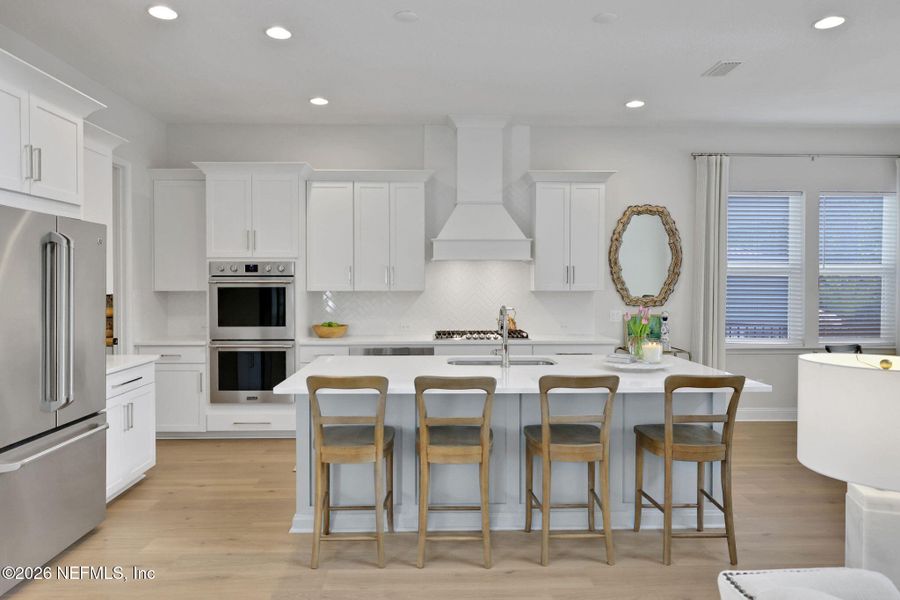 Furnished interior view inside a new home in Settler's Landing at Nocatee, Ponte Vedra (Image 53).