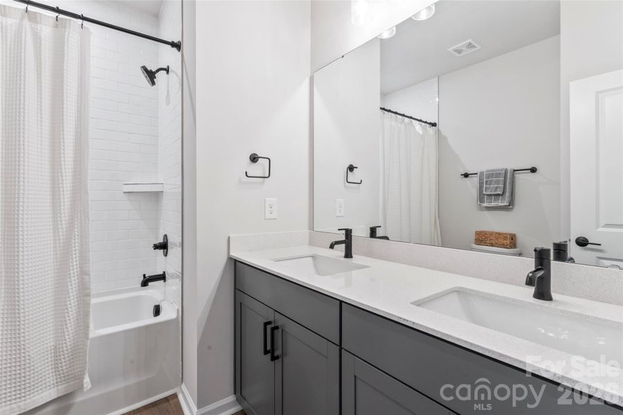 Furnished interior view inside a new home in , Charlotte (Image 20). Furnished interior view inside a new home in , Charlotte (Image 20).