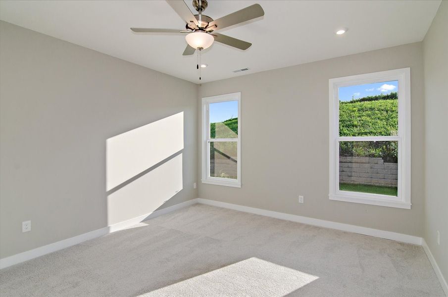 Representative unfurnished interior of a home built from the Amelia by Fischer Homes in Easton Park, Dallas (Image 44).
