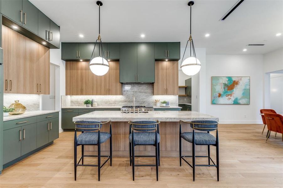 Furnished interior view inside a new home in , Dallas (Image 14). Furnished interior view inside a new home in , Dallas (Image 14).