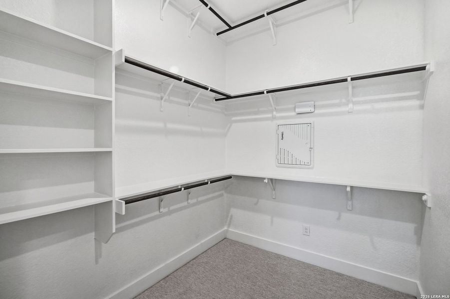 Spacious, unfurnished interior of a new home in Stillwater Ranch, San Antonio (Image 32). Spacious, unfurnished interior of a new home in Stillwater Ranch, San Antonio (Image 32).