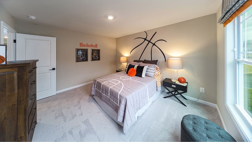 Furnished interior view inside a new home in Falls Cove, Troutman (Image 34). Furnished interior view inside a new home in Falls Cove, Troutman (Image 34).