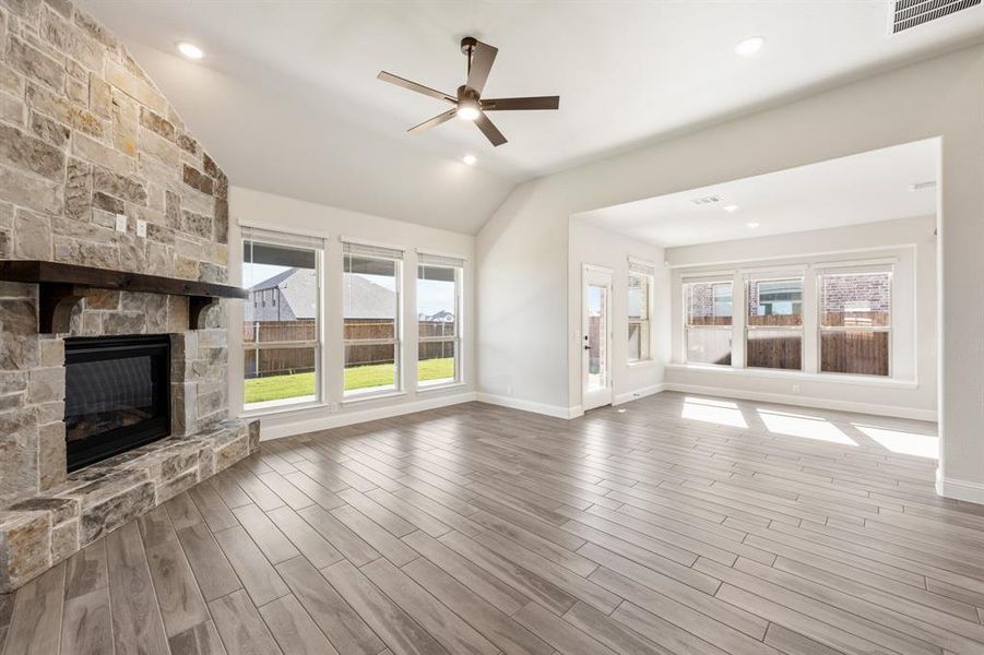 Spacious, unfurnished interior of a new home in The Oaks, Red Oak (Image 18). Spacious, unfurnished interior of a new home in The Oaks, Red Oak (Image 18).