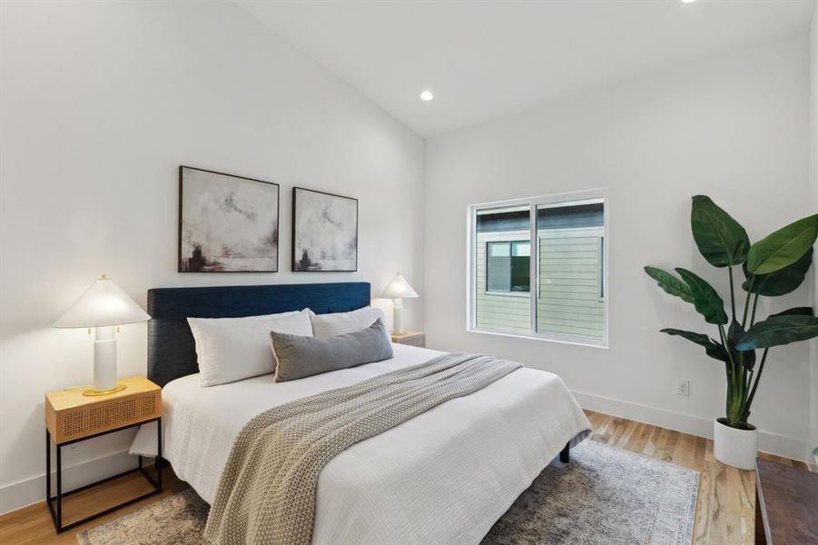 Furnished interior view inside a new home in , Dallas (Image 16).