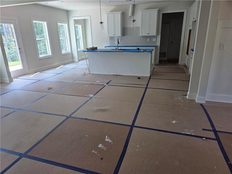 In-progress construction of a new home in Palm Springs Manor Create Homes, Ellenwood, GA (Image 6). In-progress construction of a new home in Palm Springs Manor Create Homes, Ellenwood, GA (Image 6).