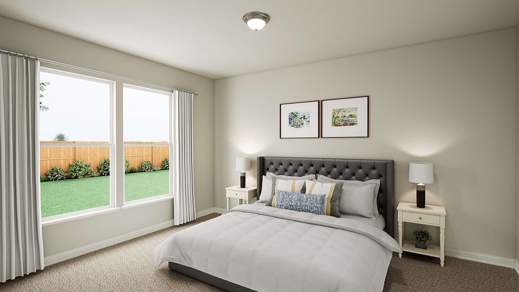 Furnished interior view inside a new home in Mason Woods, Cypress (Image 3). Furnished interior view inside a new home in Mason Woods, Cypress (Image 3).