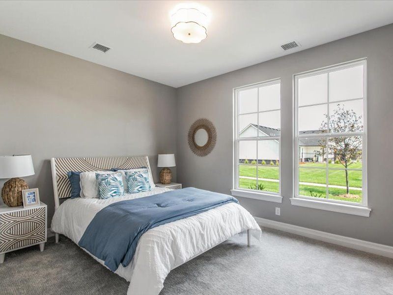 Furnished interior view inside a new home in The Courtyards at Jacobs Farm, Wichita (Image 12).