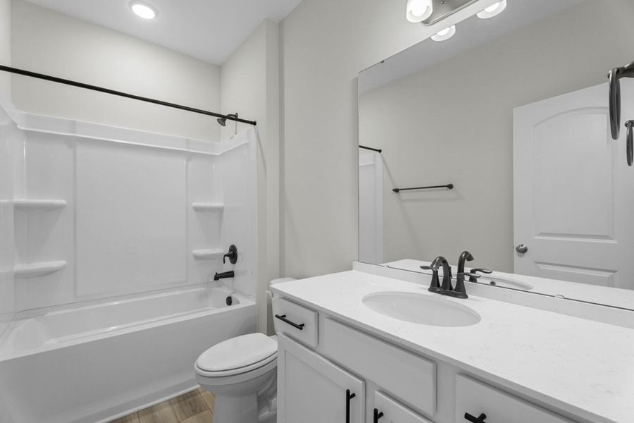 Furnished interior view inside a new home in Hopewell Garden, Winston-Salem (Image 5). Furnished interior view inside a new home in Hopewell Garden, Winston-Salem (Image 5).