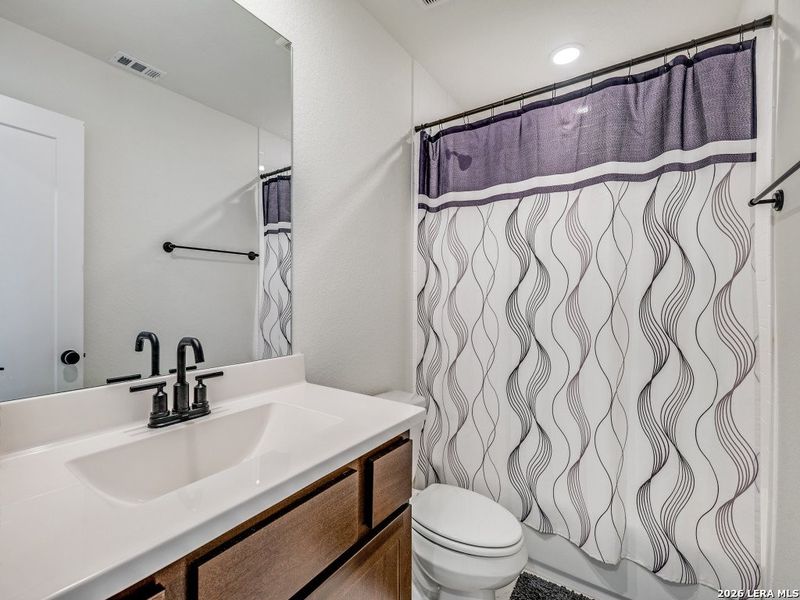 Furnished interior view inside a new home in The Ranches at Creekside, Boerne (Image 11).