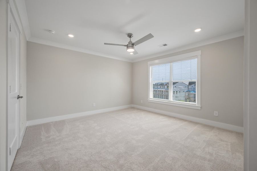 Spacious, unfurnished interior of a new home in The Bluffs at Pinefield Townhomes, Charleston (Image 18).