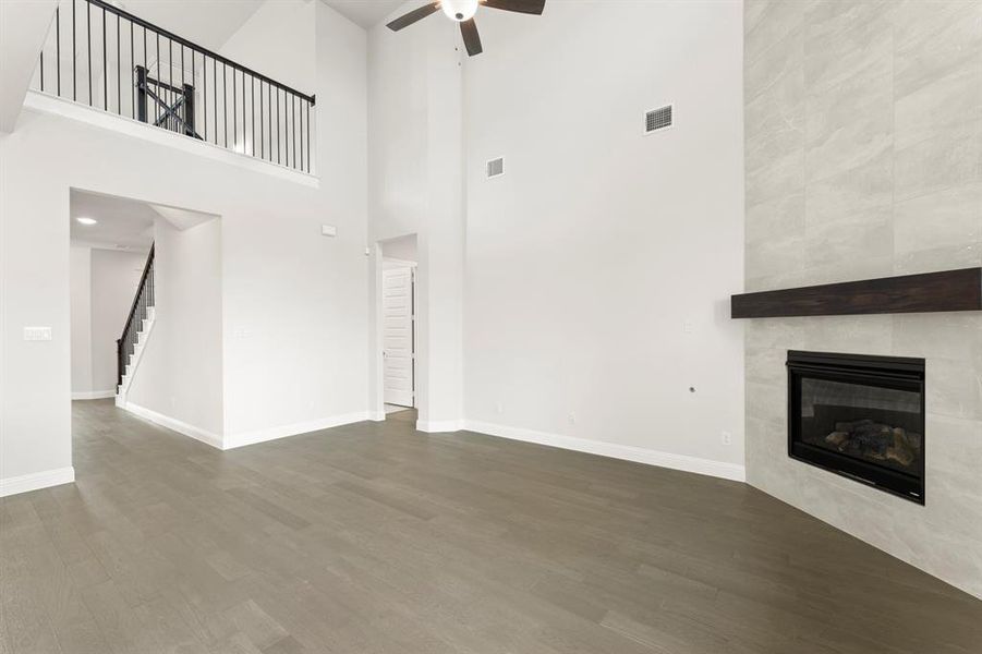 Spacious, unfurnished interior of a new home in Brookshire at Legacy Hills, Celina (Image 15).