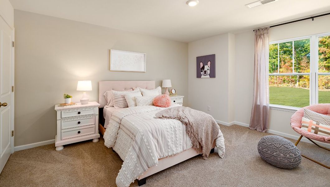 Furnished interior view inside a new home in The Hamptons at Hickory, Hickory (Image 14).