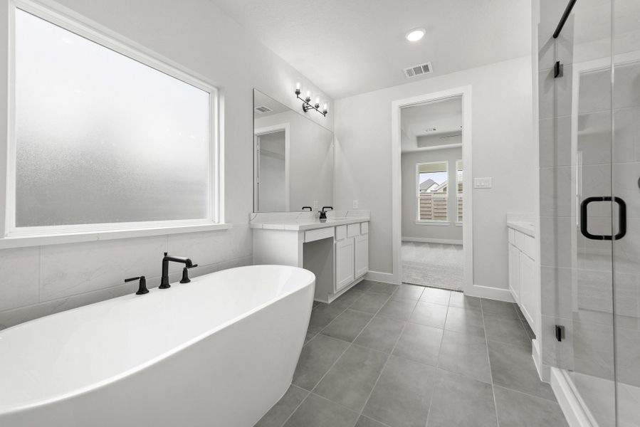 Furnished interior view inside a new home in Austin Point, Richmond (Image 13).