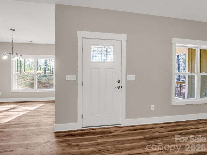 Spacious, unfurnished interior of a new home in , Morganton (Image 11).