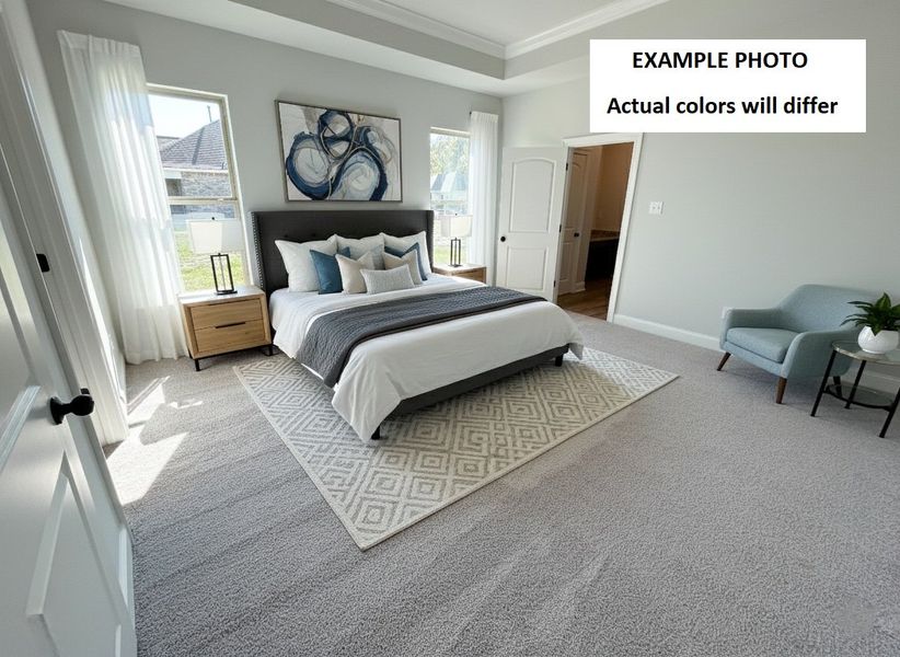 Furnished interior view inside a new home in Bird Song at Hammock Bay, Freeport (Image 6).