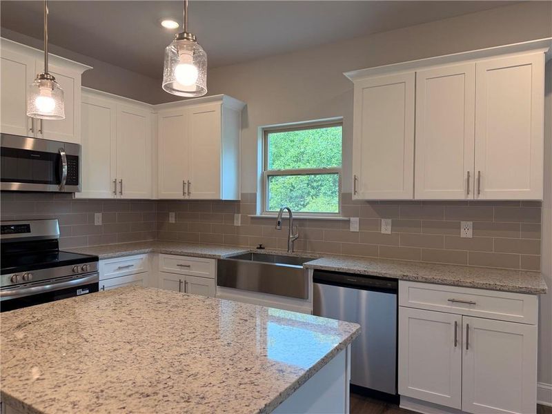 Furnished interior view inside a new home in Magnolia Villas, Cornelia (Image 13).