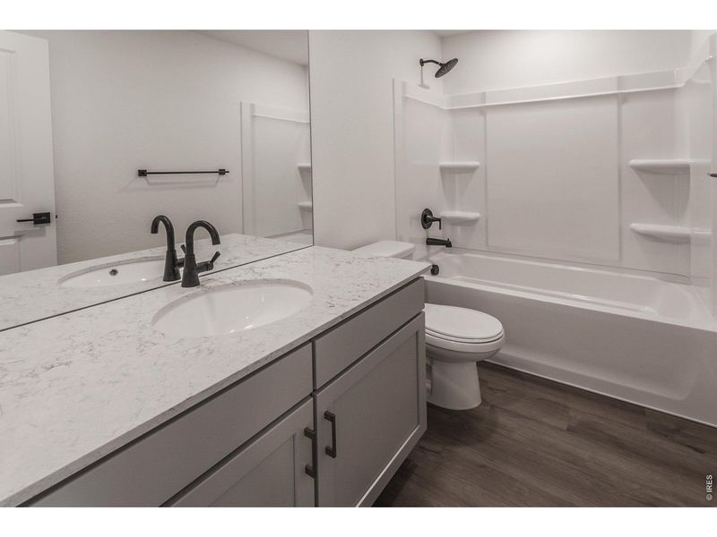 Furnished interior view inside a new home in Prairie Song Story Collection - Single Family Homes, Windsor (Image 14).