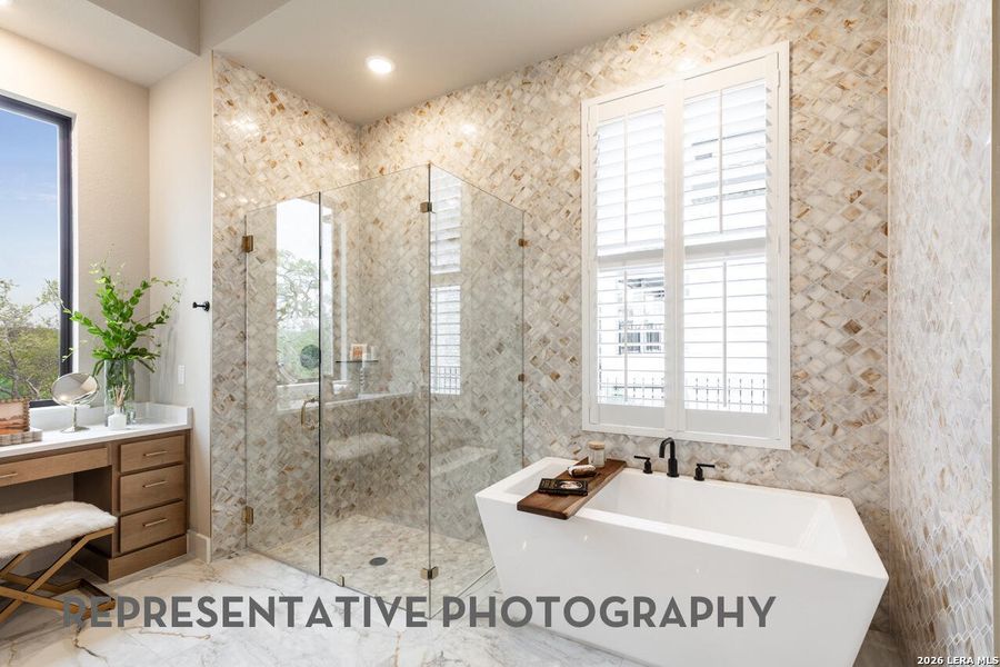 Furnished interior view inside a new home in Mayfair, New Braunfels (Image 20). Furnished interior view inside a new home in Mayfair, New Braunfels (Image 20).