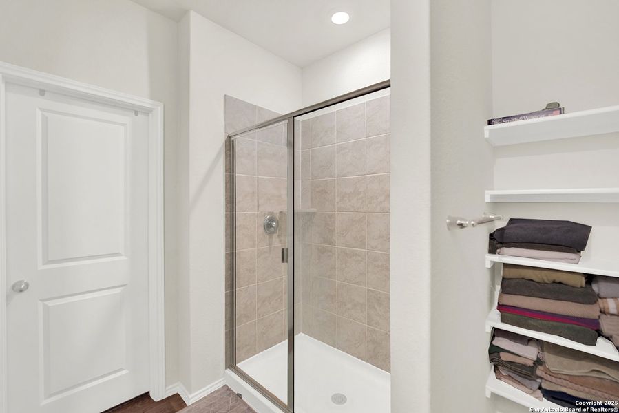 Furnished interior view inside a new home in The Links at River Bend, Floresville (Image 16).