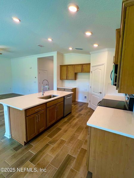 Furnished interior view inside a new home in American Village, Palm Coast (Image 13).
