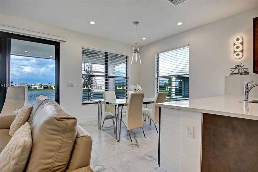 Furnished interior view inside a new home in , Port St. Lucie (Image 6).