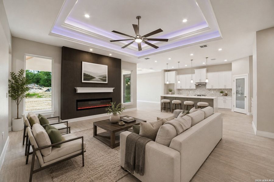 Furnished interior view inside a new home in , Natalia (Image 17).