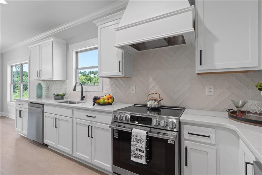 Furnished interior view inside a new home in , Greensboro (Image 3).