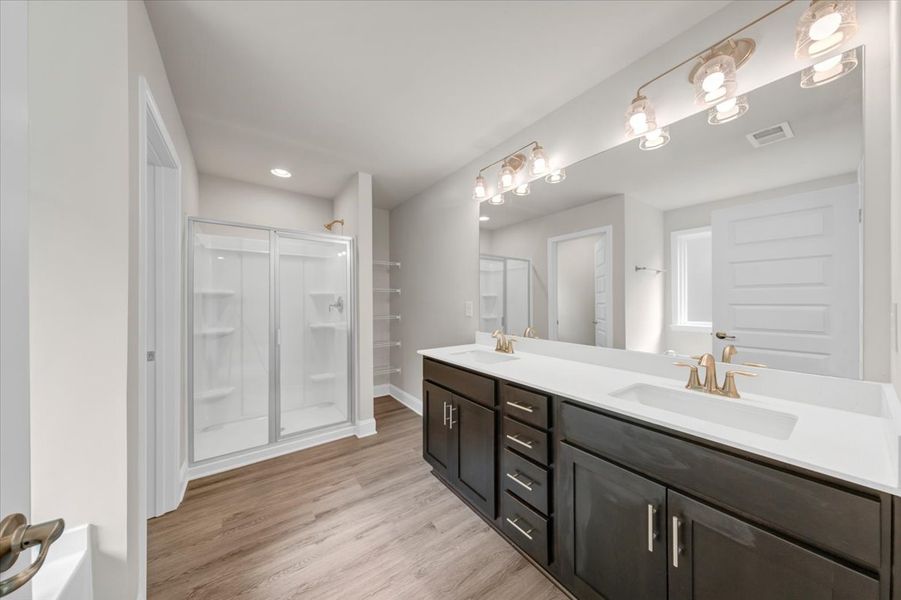 Furnished interior view inside a new home in Scarlett Place, Bowdon (Image 13).