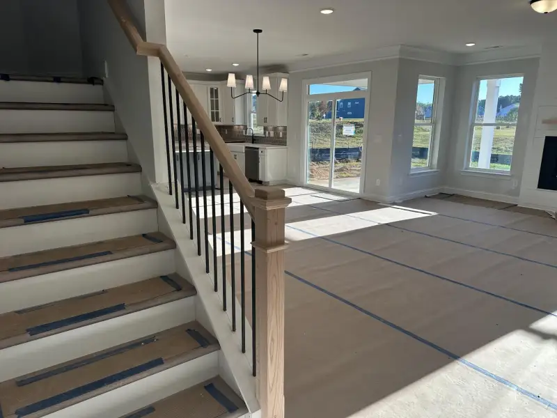 In-progress construction of a new home in The Enclave at Laurelbrook, Sherrills Ford, NC (Image 13).