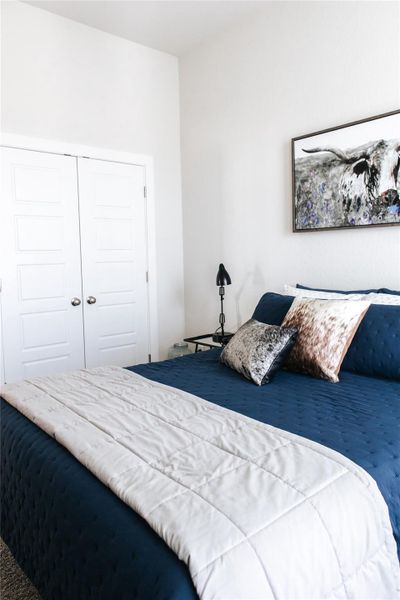 Furnished interior view inside a new home in August Fields, New Braunfels (Image 21).