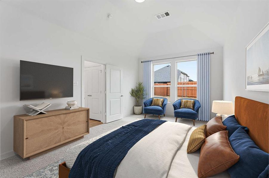 Furnished interior view inside a new home in Heartland, Crandall (Image 4).