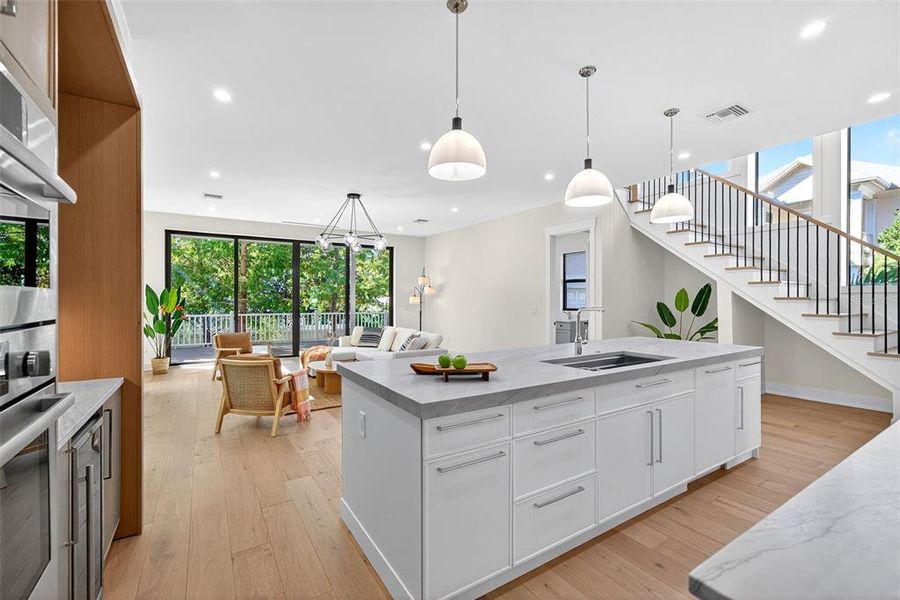 Furnished interior view inside a new home in , Sarasota (Image 15).
