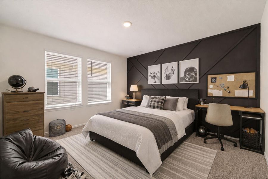 This image is virtually enhanced to help visualize the space.