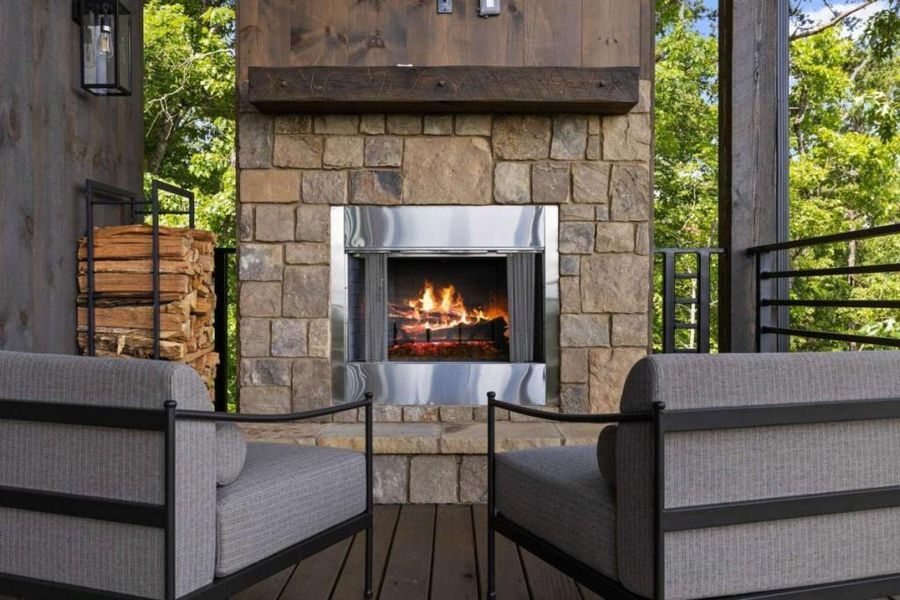 Exterior details and patio area of a home in , Morganton (Image 32). Exterior details and patio area of a home in , Morganton (Image 32).